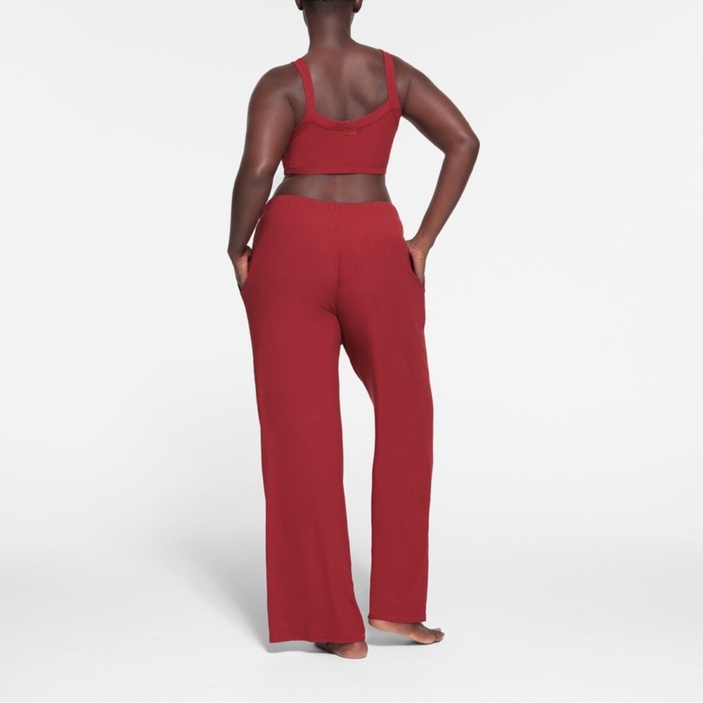 SKIMS NWT Soft Lounge Loose Pant - Brick - Picture 2 of 7